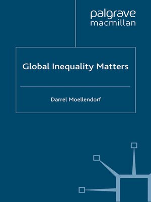 cover image of Global Inequality Matters